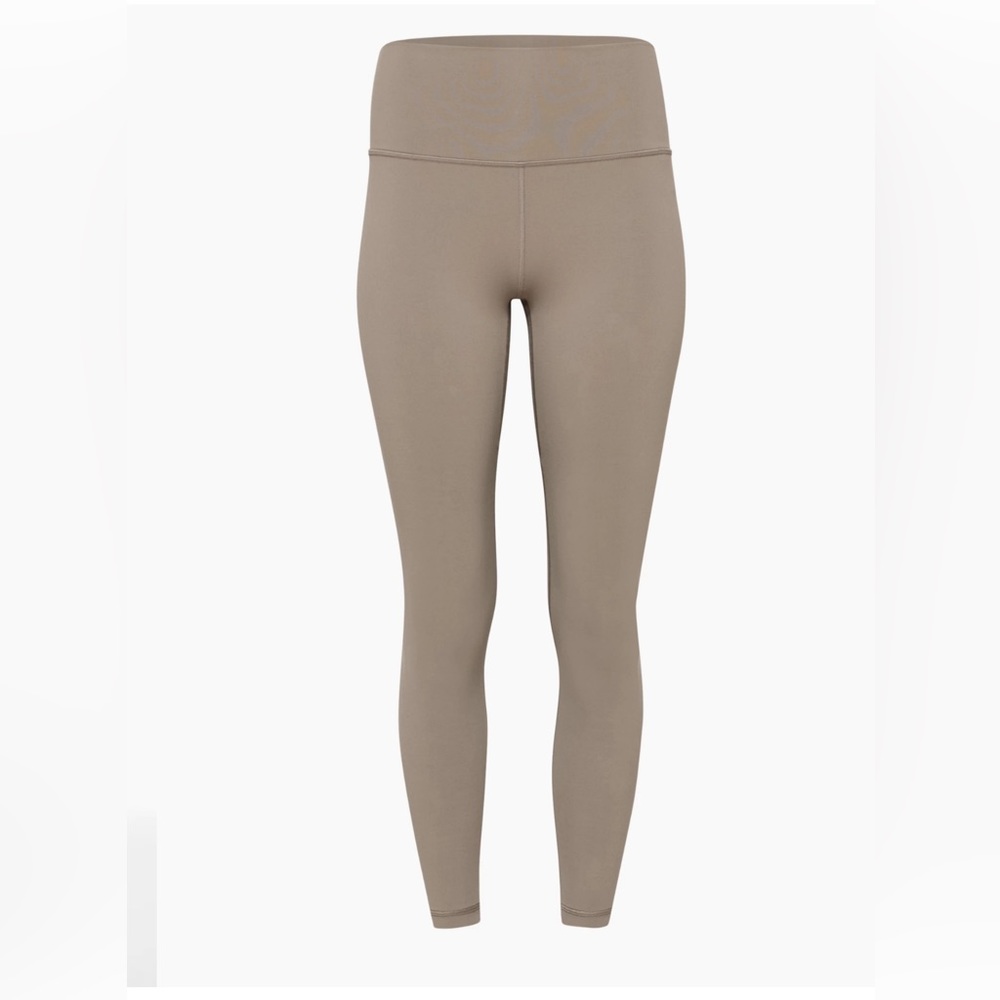 Aritzia High-Waist Taupe Leggings